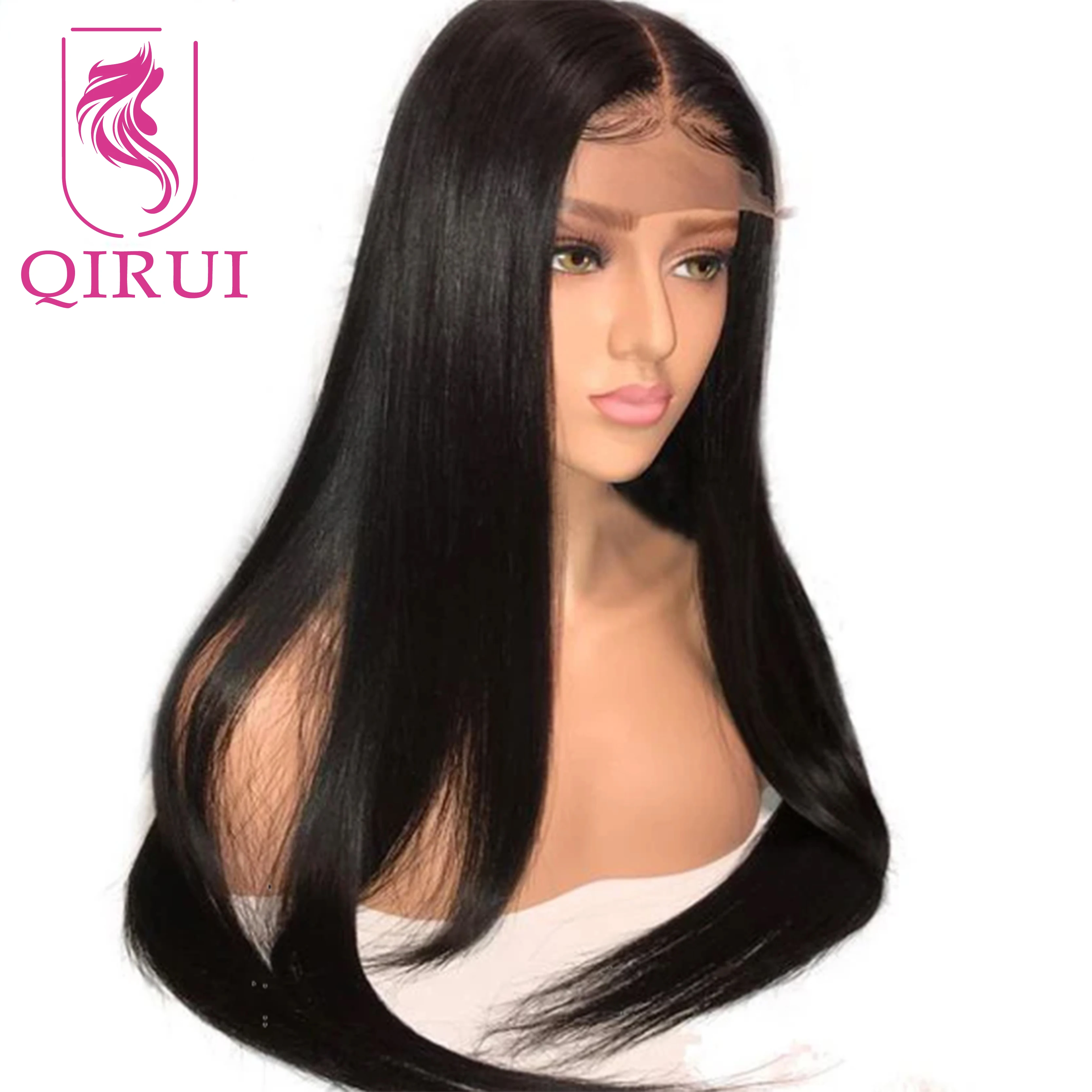 

Unprocessed Silk Base Full Lace Human Hair Wigs With Baby Hair Pre Plucked Silky Straight Brazilian Remy Hair Lace Wig For Women