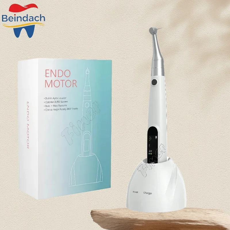 

2 in 1 Dental Endo Motor Built in Apex Locator Wireless Endodontic Treatment 16:1 Dental Endodontic Motor Root Canal Instrument