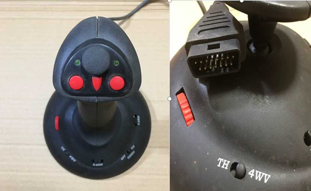 

15-Pin GAME PORT Interface To USB, Flight Joystick To Modern USB Interface Adapter Game Console Accessories