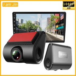 1080P HD Car Dash Cam Recorder Android Dashcam USB Connection Blackbox ADAS Night Vision Loop Recording Driver Video Recorder