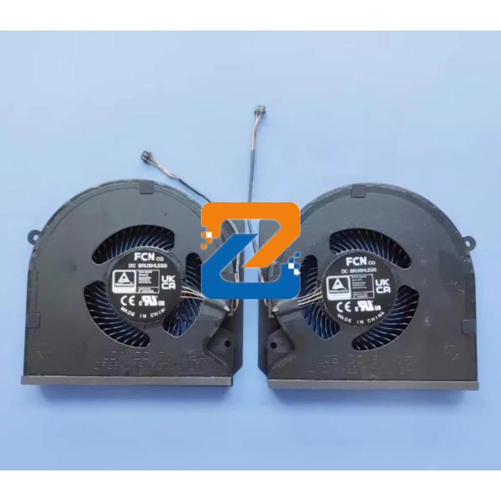 New Genuine Laptop CPU GPU olling Fan for Razer Blade 16 23 RZ09-0483TEH3 Cooler Fan FQDA FQDB
