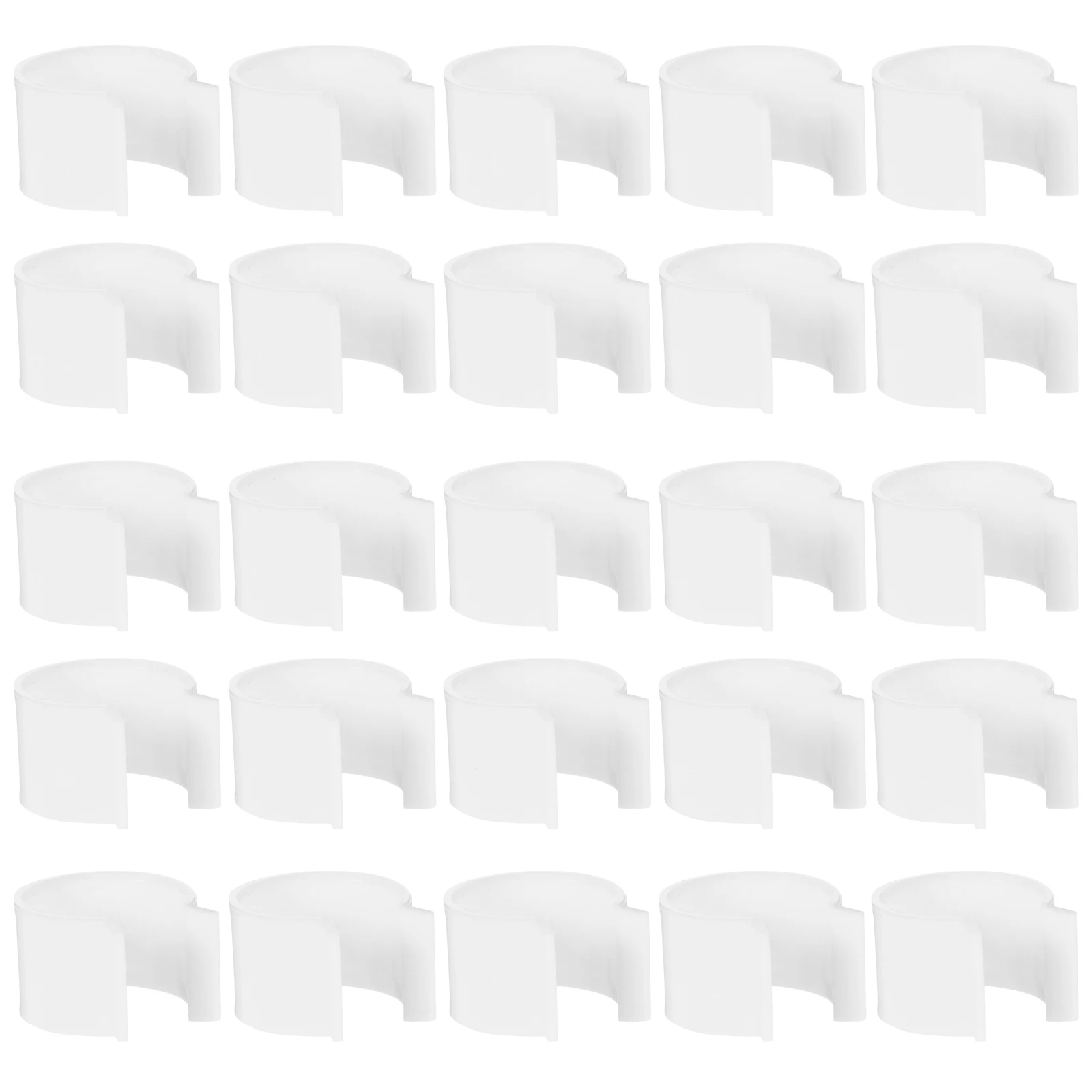 

50Pcs Leakproof Pump Lock Clips Plastic Buckles for Lotion Shampoo Oil Dispensers Travel Friendly Solution