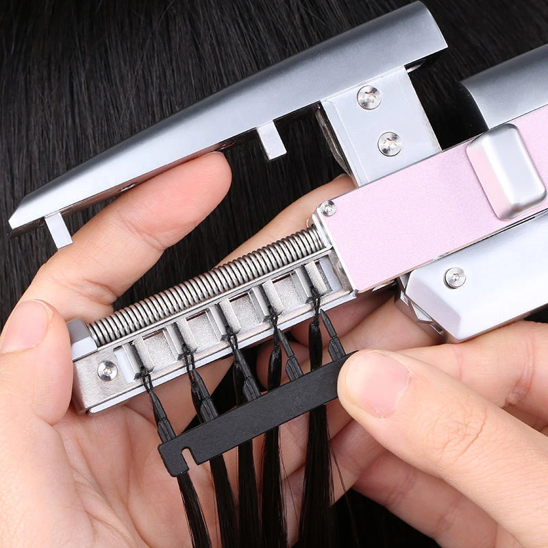 

Herrera 6D 2nd Generation Hair Extension Tools Herramienta Para Extensin De Cabello 6D Hair Extensions Machine
