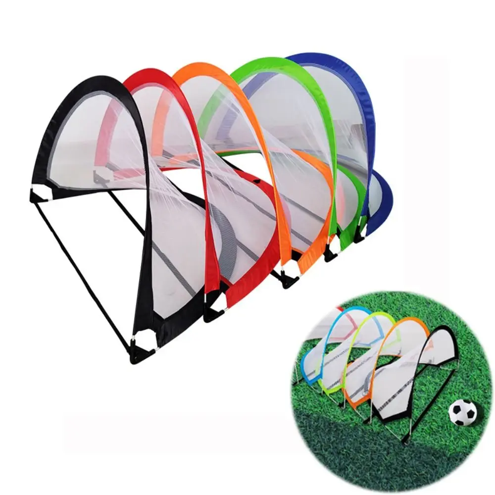 

Pop Up Soccer Nets Folding with Carrying Case Children's Football Gate Interactive Toy Football Training Equipment