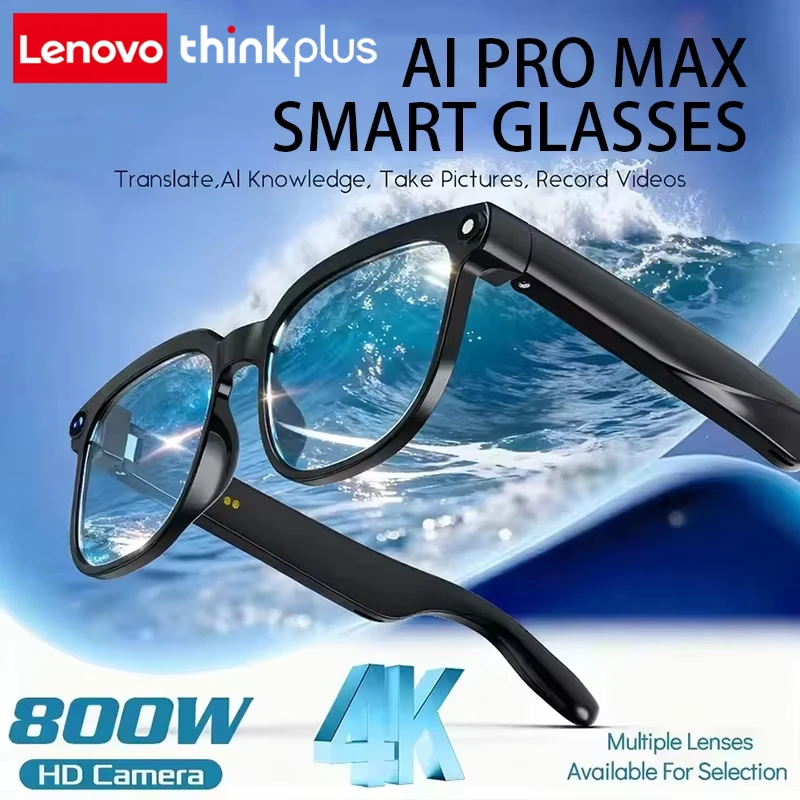 Video Gaming & Esports Usd Acc - Lenovo AI Smart Glasses 4K Camera