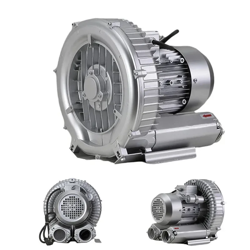 Industrial High-pressure Air Pump  Vortex Blower 220V 120W-3000W Centrifugal Vacuum Pump Vortex Suction Fan Fish Pond Aerator