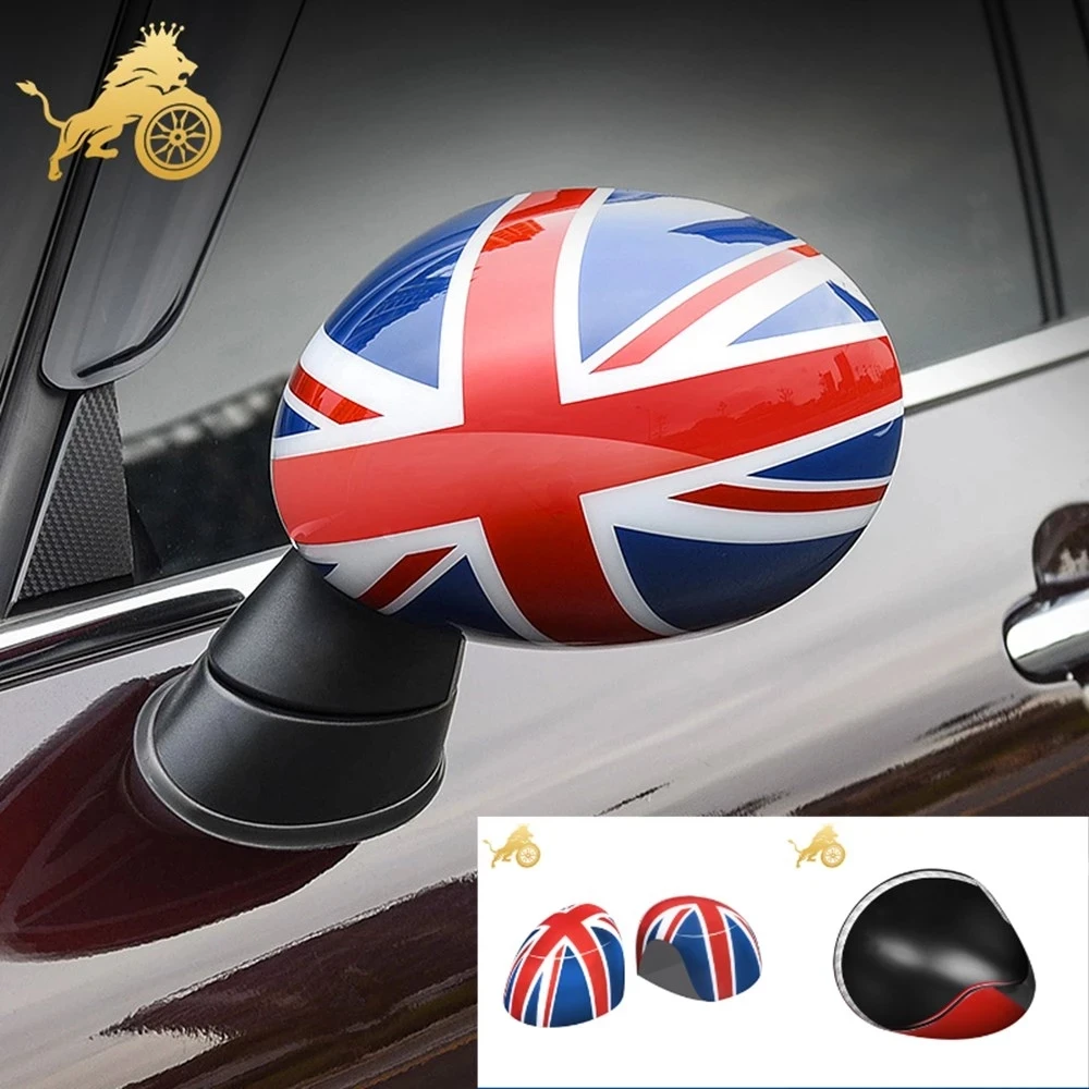 2015 to 2021 year F54 F55 F56 F57 F60 Union Jack Car RearView Mirror Cover For MINI COOPER One S JCW CLUBMAN Countryman CABRIO