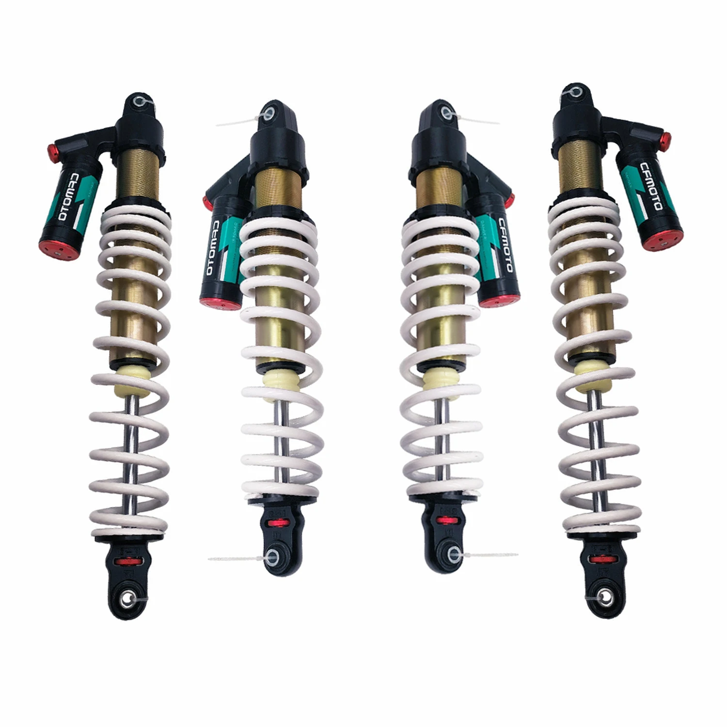 2pcs Front and 2pcs Rear SHOCK ABSORBER For CF  ZForce 500 800 1000 SSV  QUAD GO KART 7000-050500-20000 7000-060500-20000