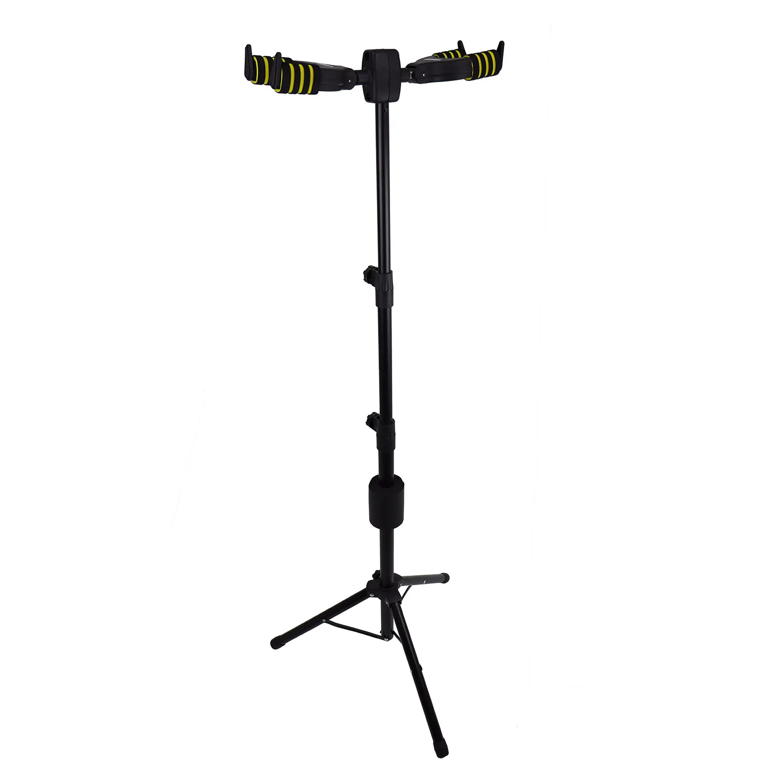 Automatic lock vertical guitar stand double gravity lock guitar stand can put two self-locking design more convenient