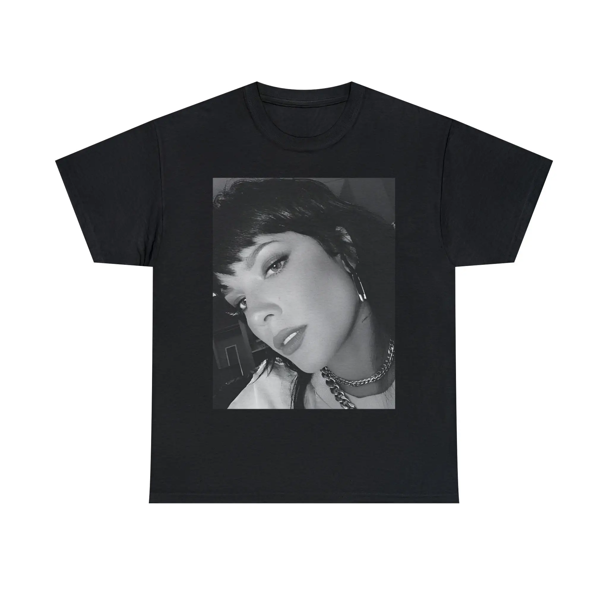 Halsey Vintage Style PhotoshooT T Shirt Black Aesthetic Minimal Bootleg Music For Fans