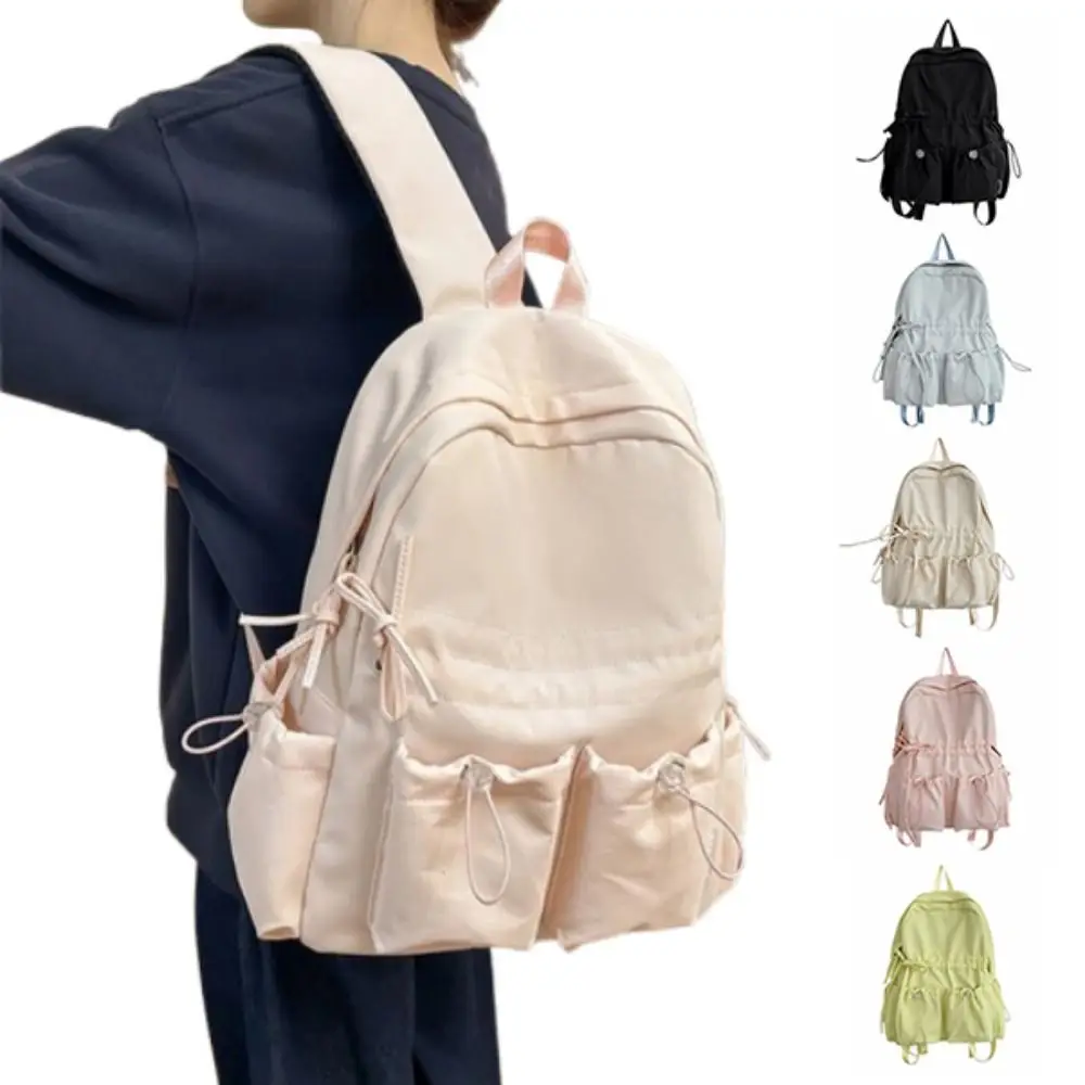 

Lightweight Students School Bags Waterproof Zipper Closure College Student Backpack Breathable Adjustable Straps