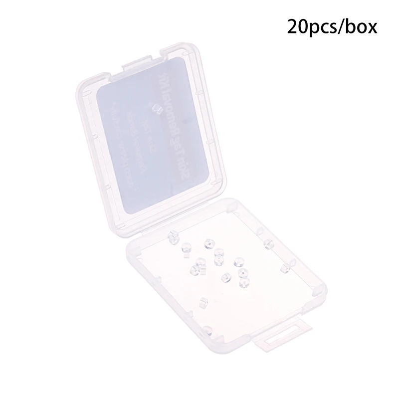 Bandes de caoutchouc pour l'élimination des étiquettes cutanées, Micro bande Non toxique, soins du visage, taupe, verrues, outils de soins de la peau, 20 pièces