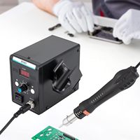 700 W Hot Air Refining Station 220 V SMD Soldering Station with Heat Gun Set, LED Screen Display for Electronics Repairs