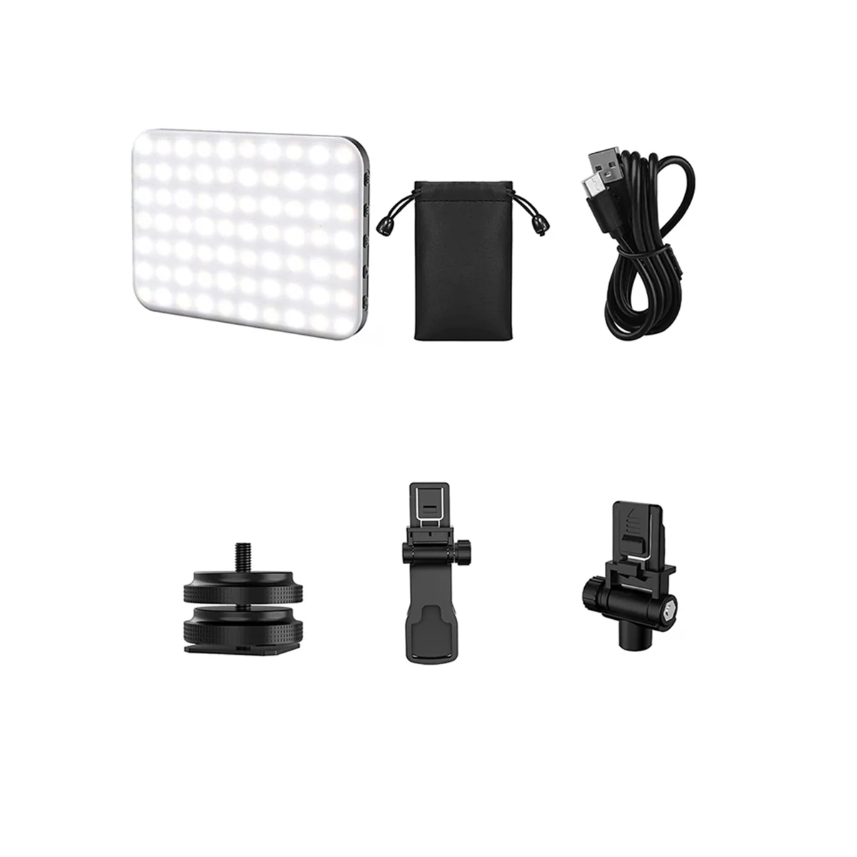 Ноутбук для видеоконференций с заполняющим светом 60, светодиодный заполняющий свет, карманная фотография