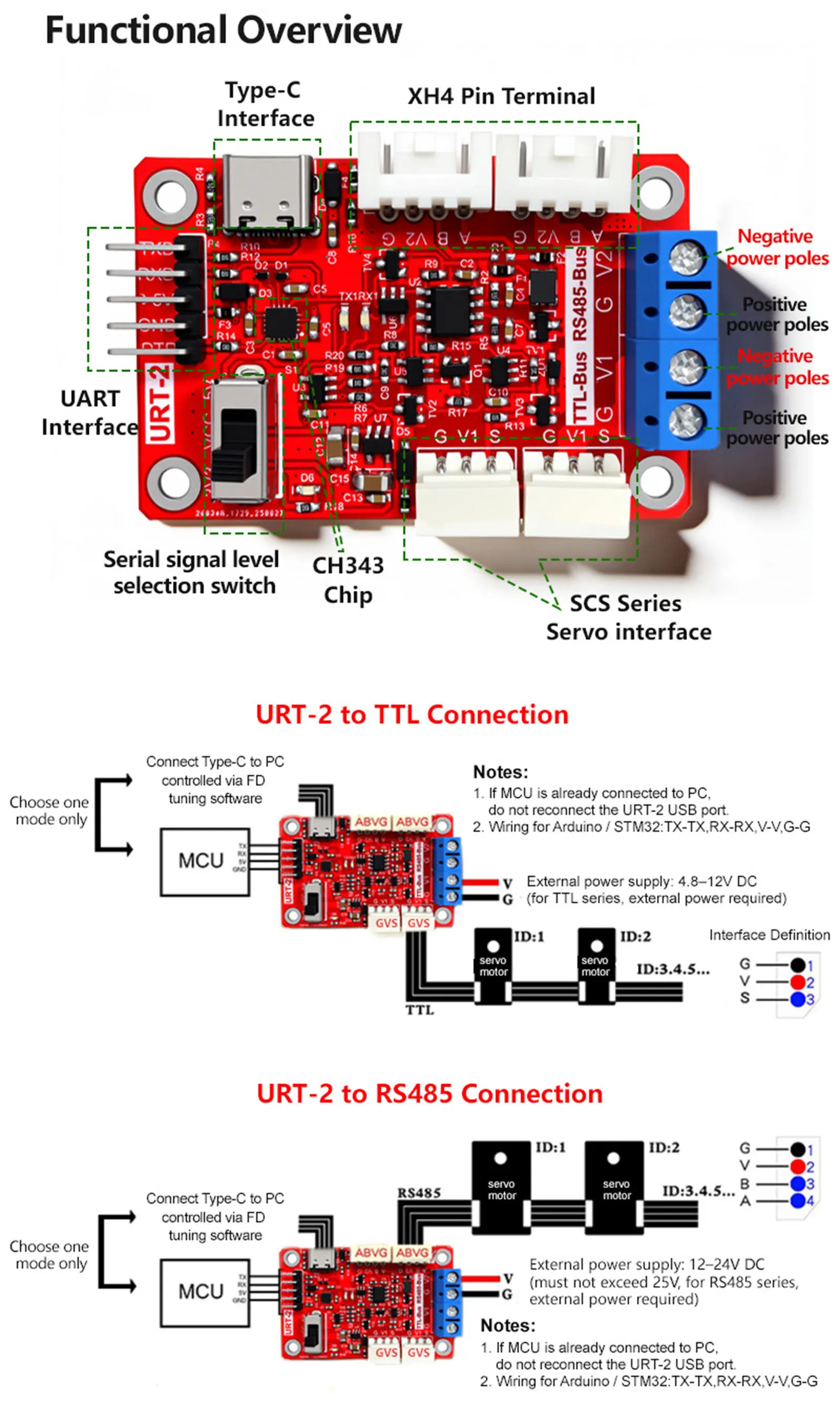 Feetech STS3215 SO-ARM100 7,4V 19KG Servo 360-Grad-Roboter-Servo + URT-2 Board für KI-Roboterarm/DIY Programmierbarer Roboterarm – Detail 11