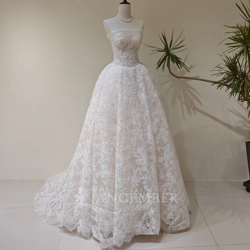 First-rate Surprise Price Wedding Dresses For Women 2026 Bride Floor-Length Customized Detachable Sleeves vestidos de novia boda