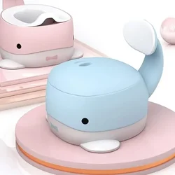 Cute Whale Bunny Child Potty Training Chair for Boys Girls Portable Potty Training Toilet Seat Comfortable Seat for Toddler