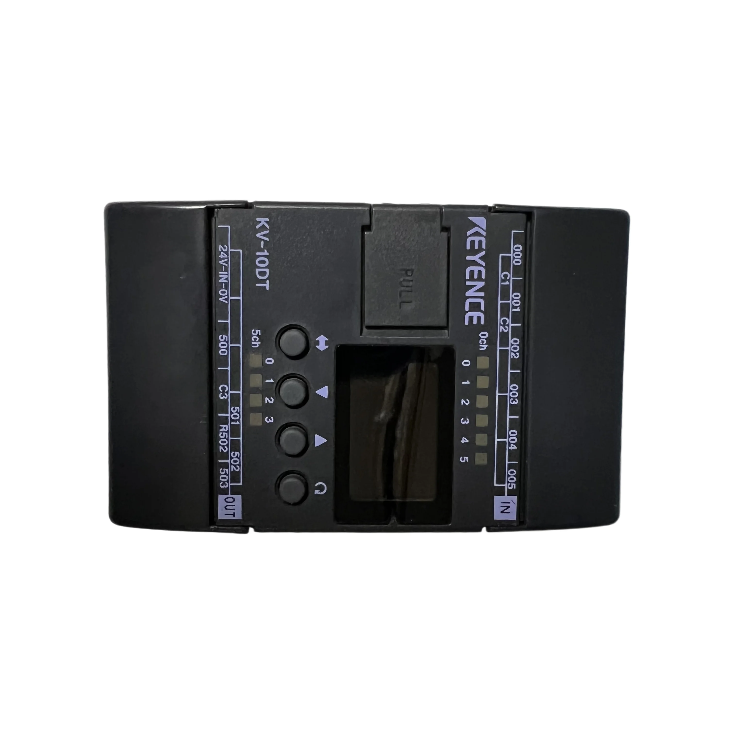 KEYENCE KV-10DT KV-16AT KV-40AR PLC Programmable Controller Basic Unit DC Type Used for Workstation Error Prevention in Stock