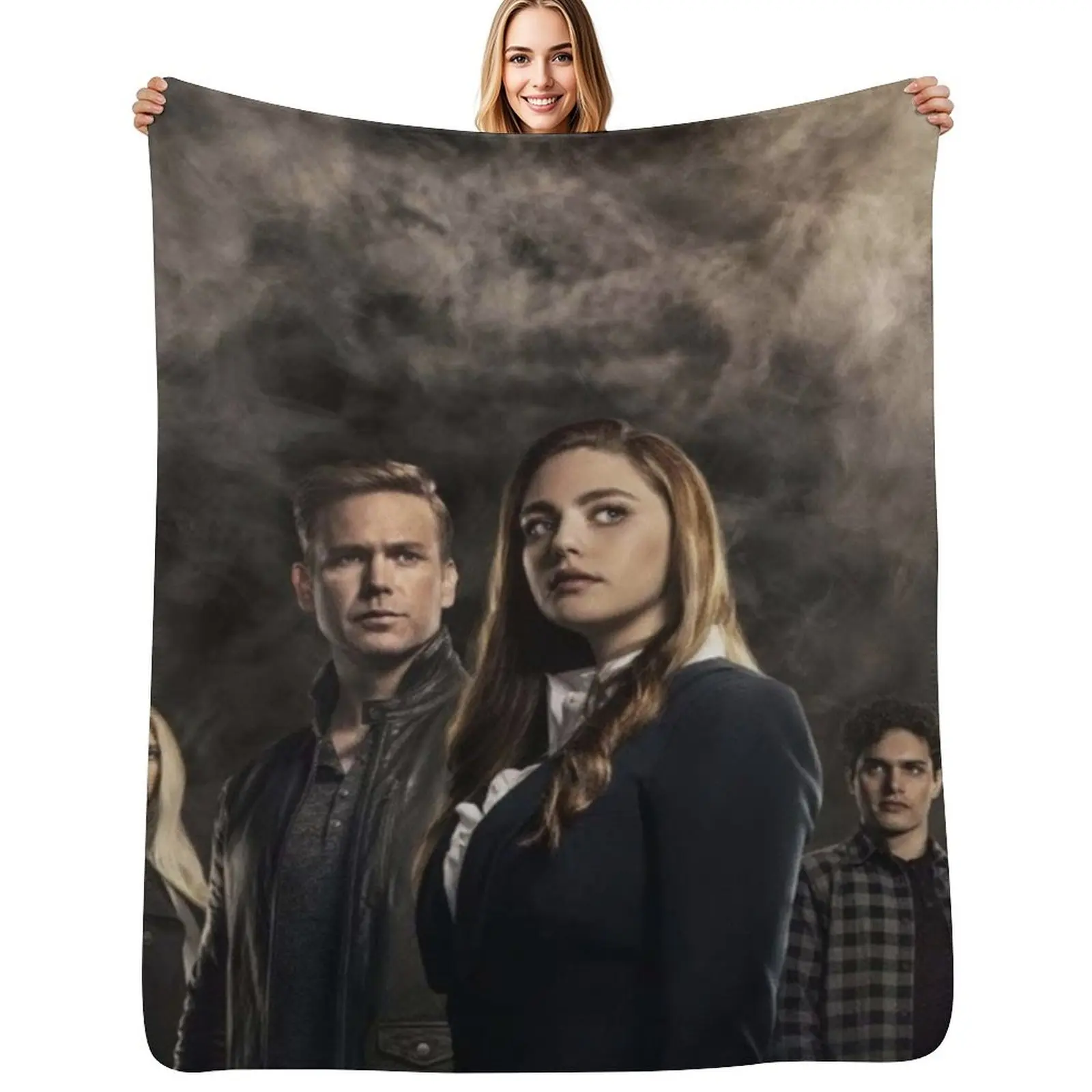 

Legacies Film Noir Season 2 Throw Blanket Thin Soft Big Bed Single Blankets