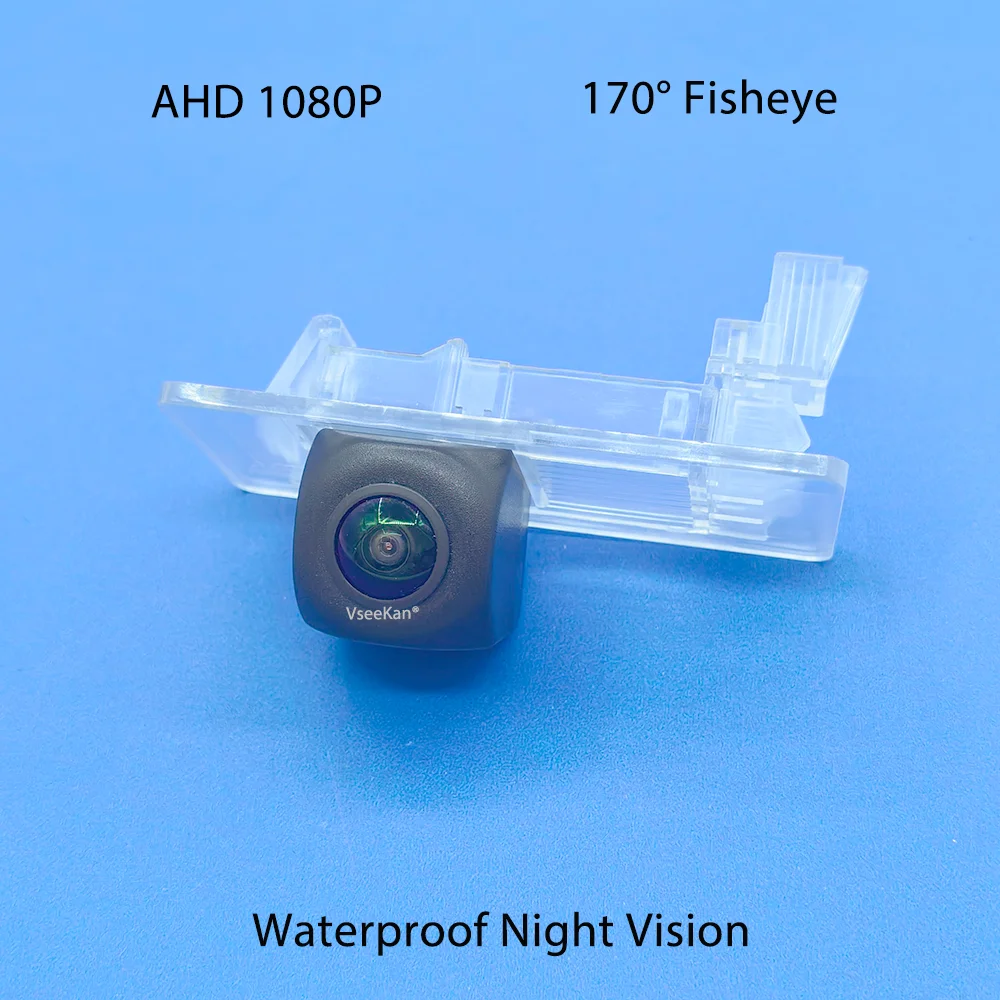 For VW Bora Jetta Lavida Touran Sharan Sagitar Touareg New Passat Yeti，AHD 1080P 170° Fisheye Night Vision Car Rear View Camera