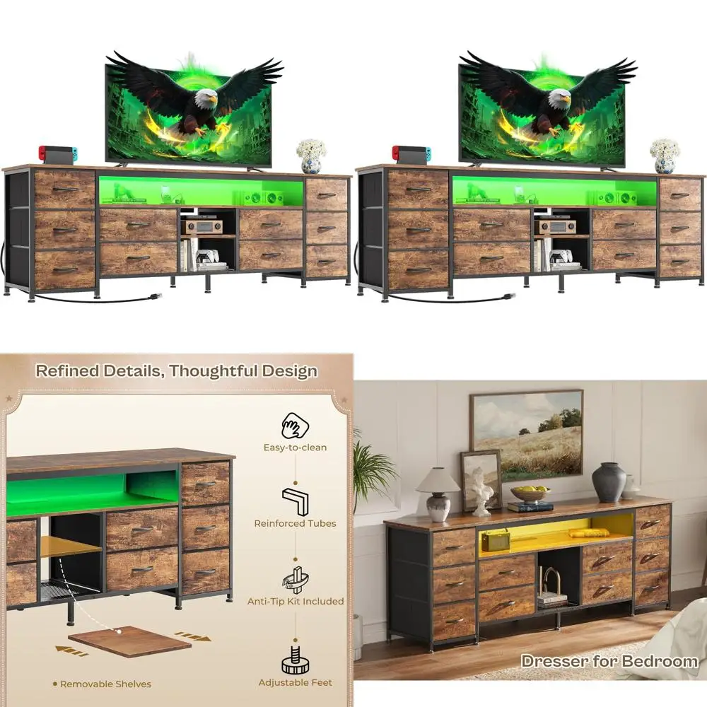 Rustic Brown 63 Led…