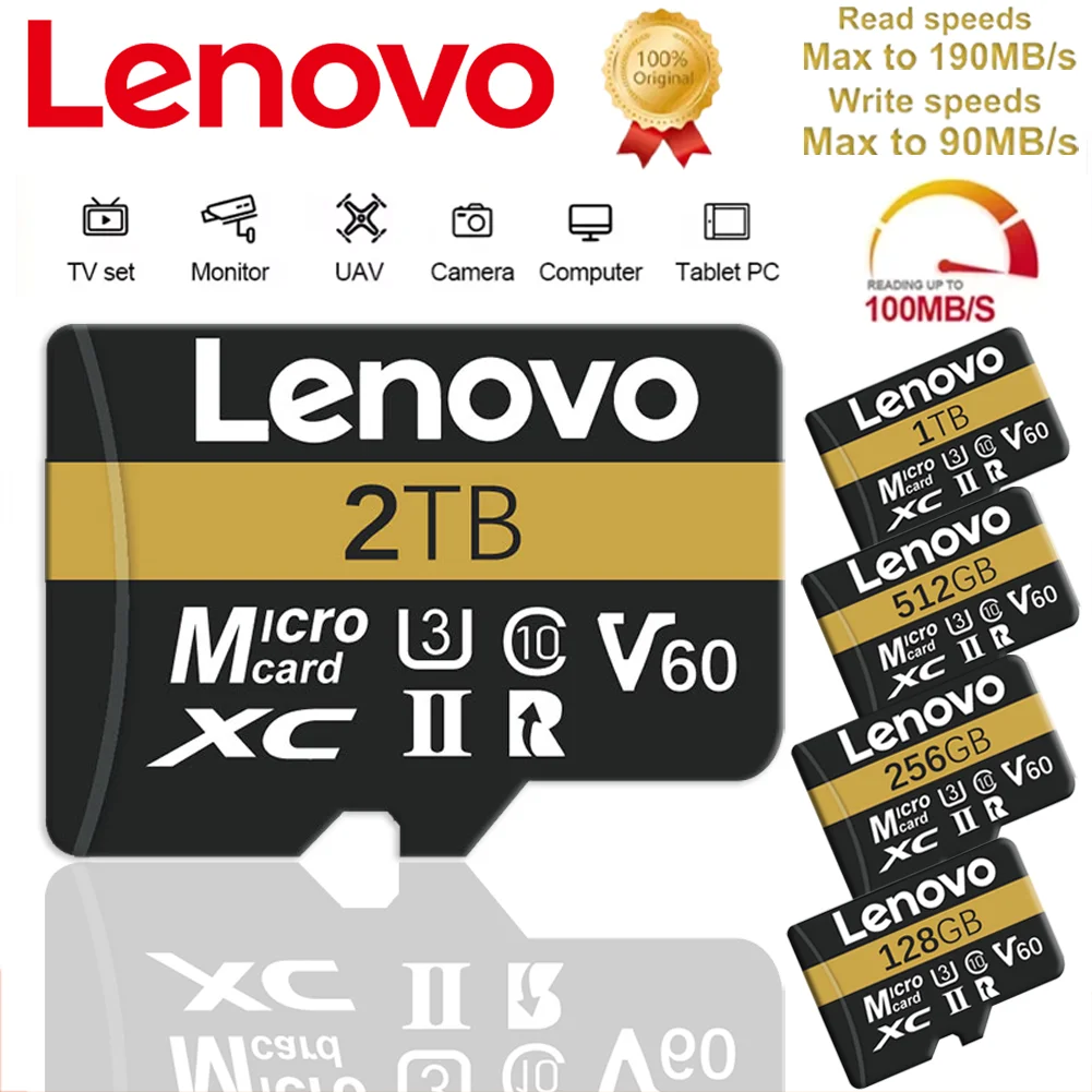 

Lenovo V30 Speed Metal Flash Drive 2TB High-Speed Pendrive USB3.0 Waterproof U Disk with Lanyard Bulk Pack for Data Transfer