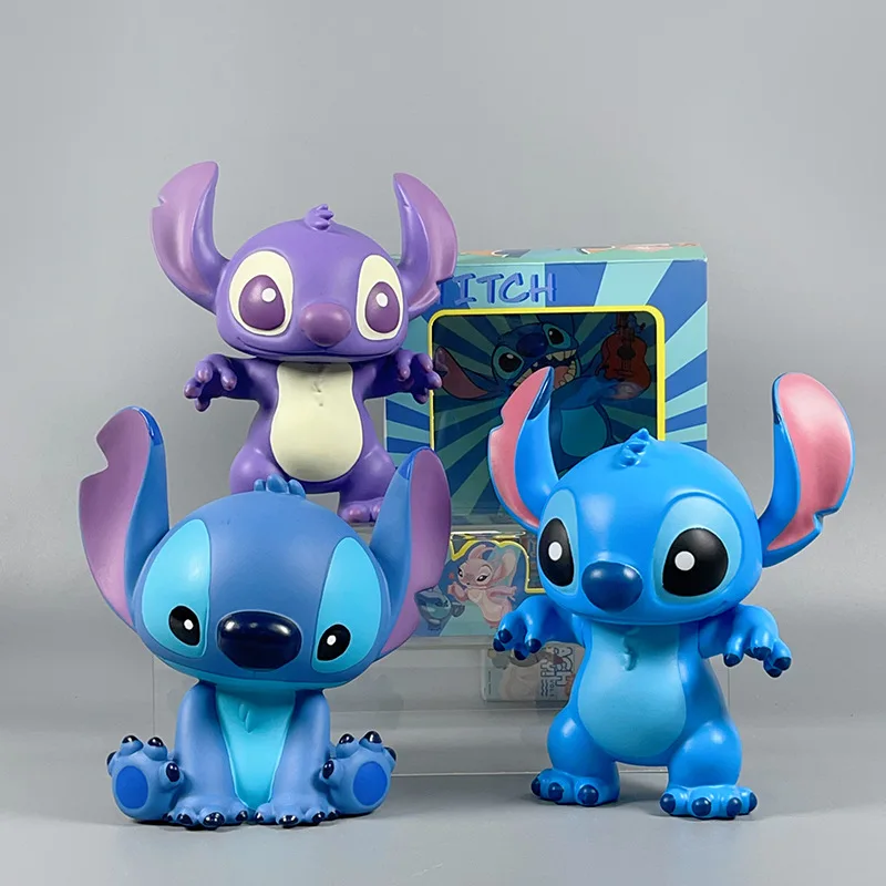 Stitch, Alien Baby, ฟิกเกอร์อนิเมะ, ของเล่นตุ๊กตา 3 มิติ, เครื่องประดับโต๊ะอินเทรนด์, ของที่ระลึก, ของขวัญวันเกิด