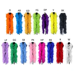 Plush Turkey Feather Boa Clothes Decorations for Party Wedding Clothes Dress Shawl Scarf Diy Jewelry Accessory Craft
