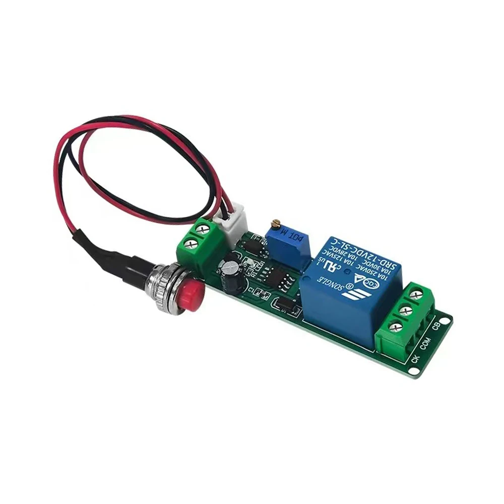 DC 12V Signal Trigger Delay Delay On/Off Adjustable Seconds Minutes Delay Time Control Relay Switches Module Boards