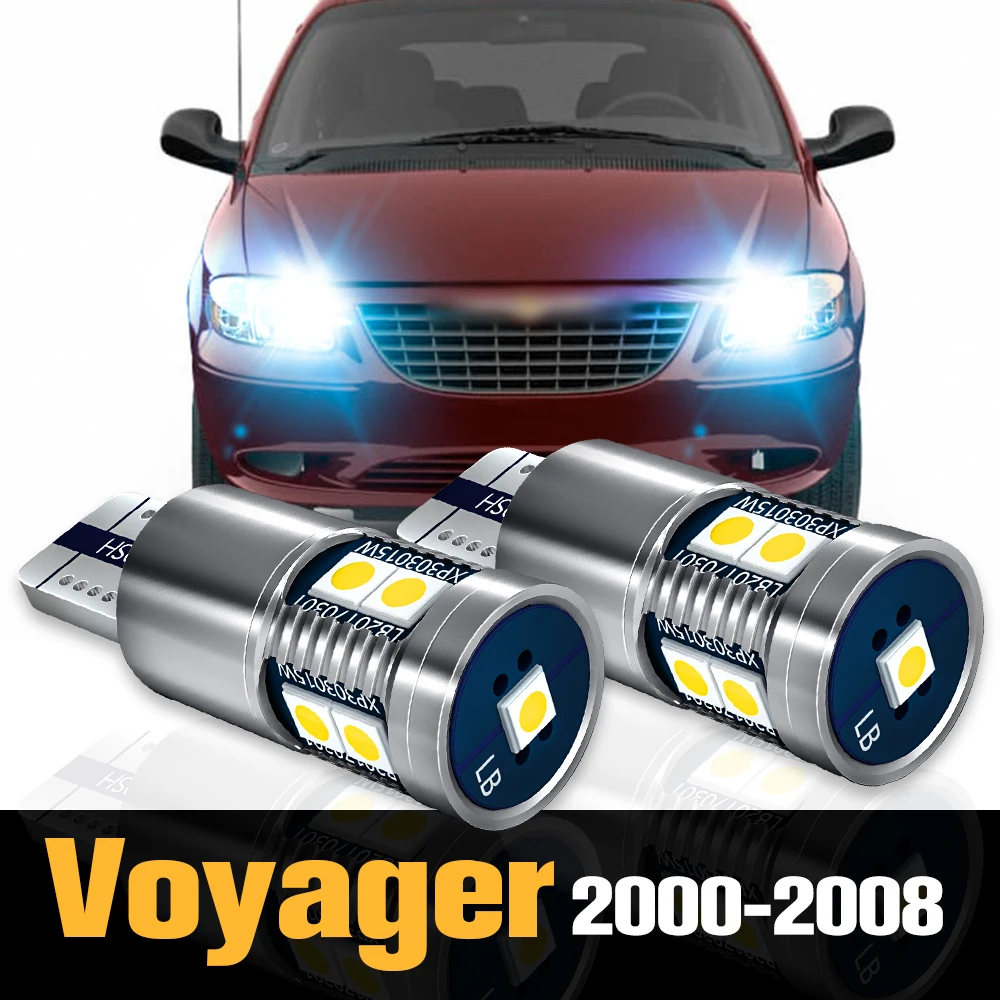 

2pcs Canbus LED Clearance Light Parking Lamp Accessories For Chrysler Voyager 2000-2008 2001 2002 2003 2004 2005 2006 2007