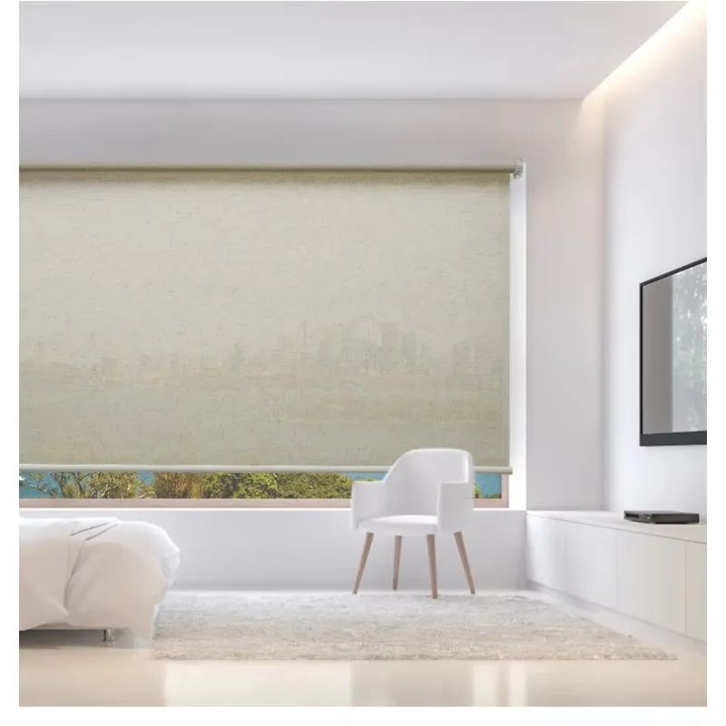 

Living Room Kitchen Second-hand Day and Night Smart Curtains Curtains Customized Luxury Sunscreen Roller Blinds
