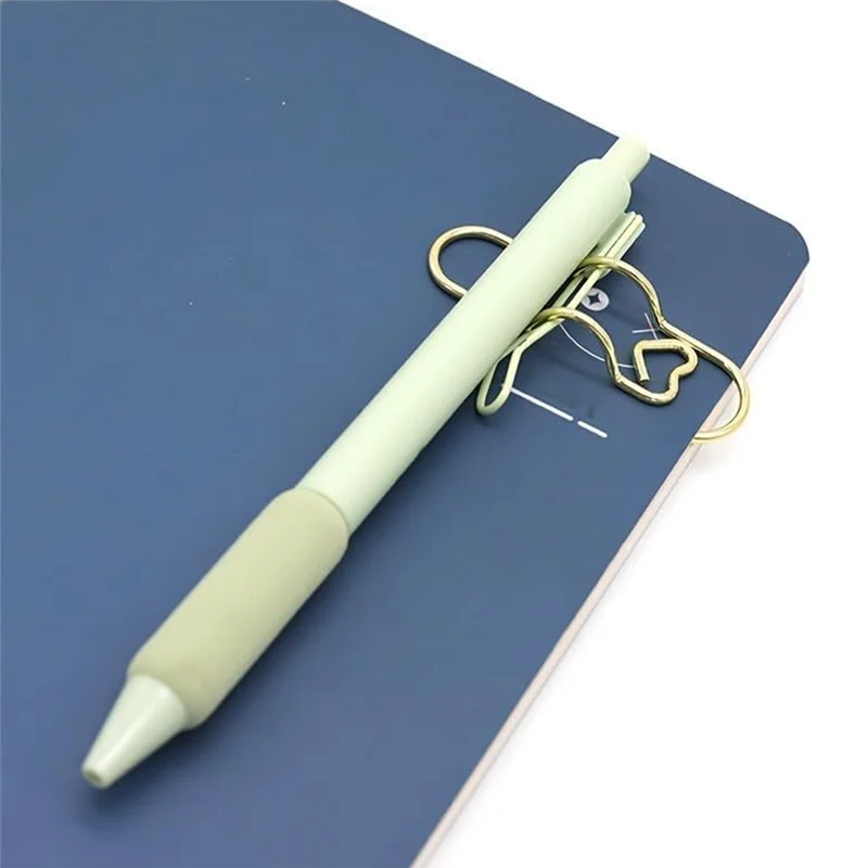 Suitable Multifunctional Pen Clips, 20PCS Portable Metal Paper Clips Large Size Office School Supplies, (Mix)