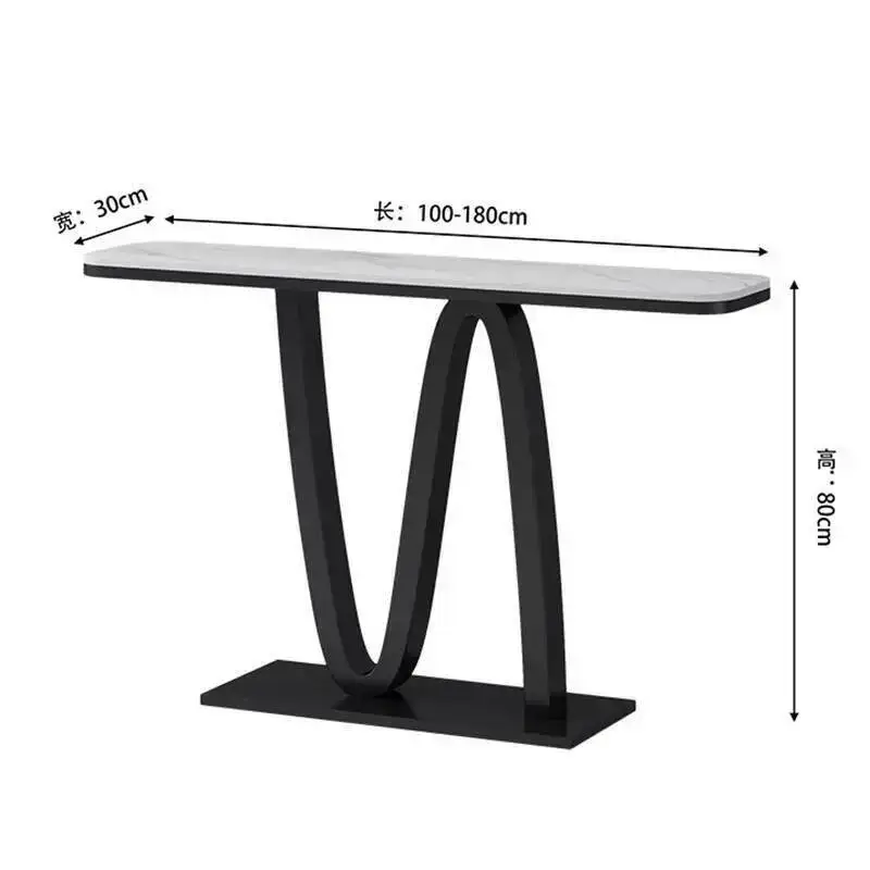 

Salon Vintage Corner Table Modern Entryway Luxury Console Tables Hallway Nordic Console Ingresso Living Room Furniture