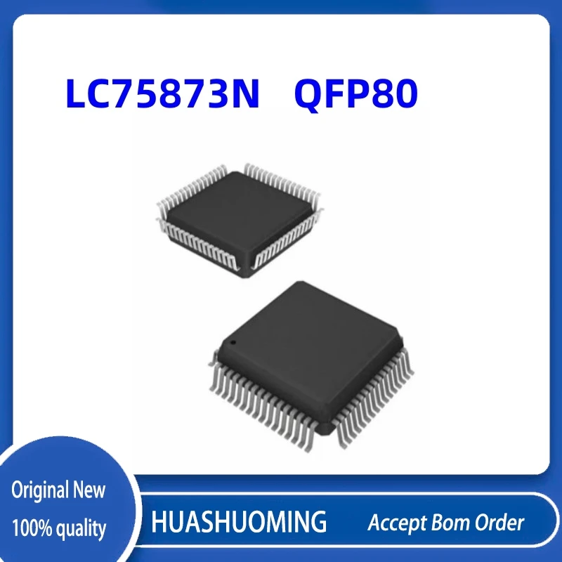 2 قطعة/الوحدة جديد LC75873N LC75711N LC75372 LC75873 LC75711 LC75372 QFP