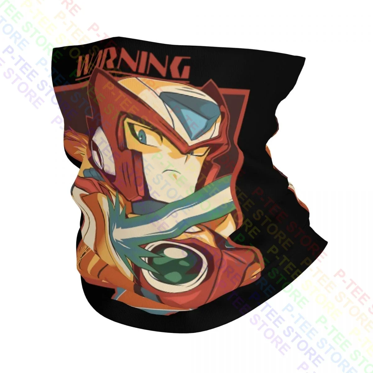 Zero Maverick Hunter Rockman X Megaman X Neck Gaiter Bandana Scarf Face Mask Simple Quick Dry Breathable