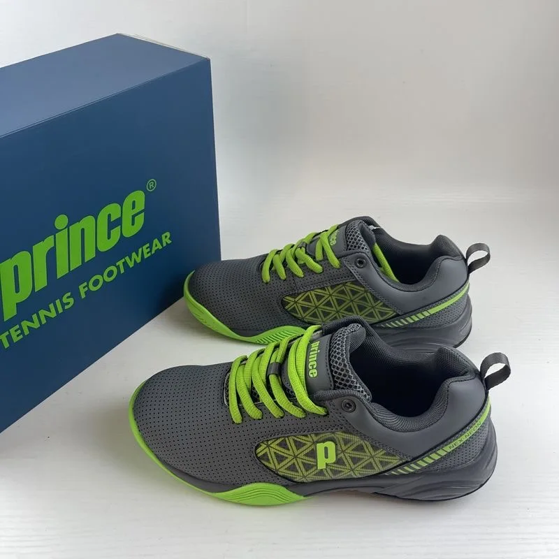 

2025 Hot Sale Badminton Shoes For Mens Top Quality Tennis Shoes Men Gray Green Indoor Court Shoes Man Wearable Sports Shoe