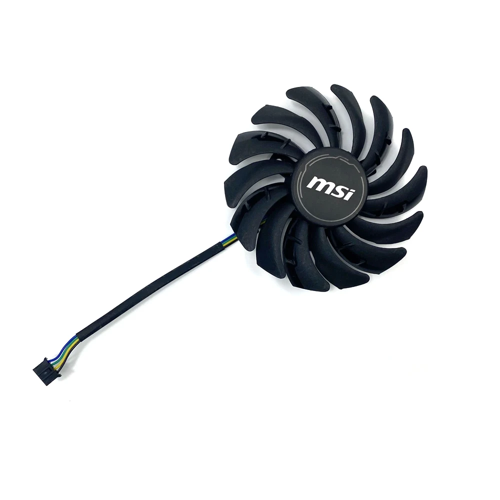 Vga冷却ファン,msi,rtx,3090, 3080, 3070,vtus 3x,pld09210s12h,87mm,dc12v,0.40a,4pin,グラフィックカード