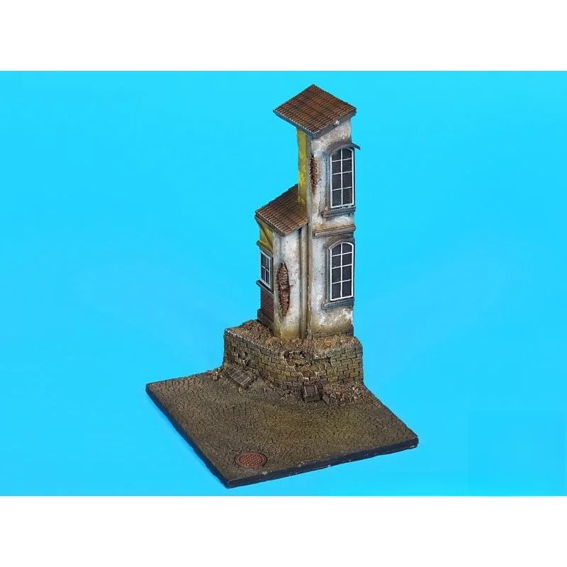 1/72 Resin unpainted model Kit, (100MM*90MM*145MM) House corner base, unassembled and unpainted GK, 883T