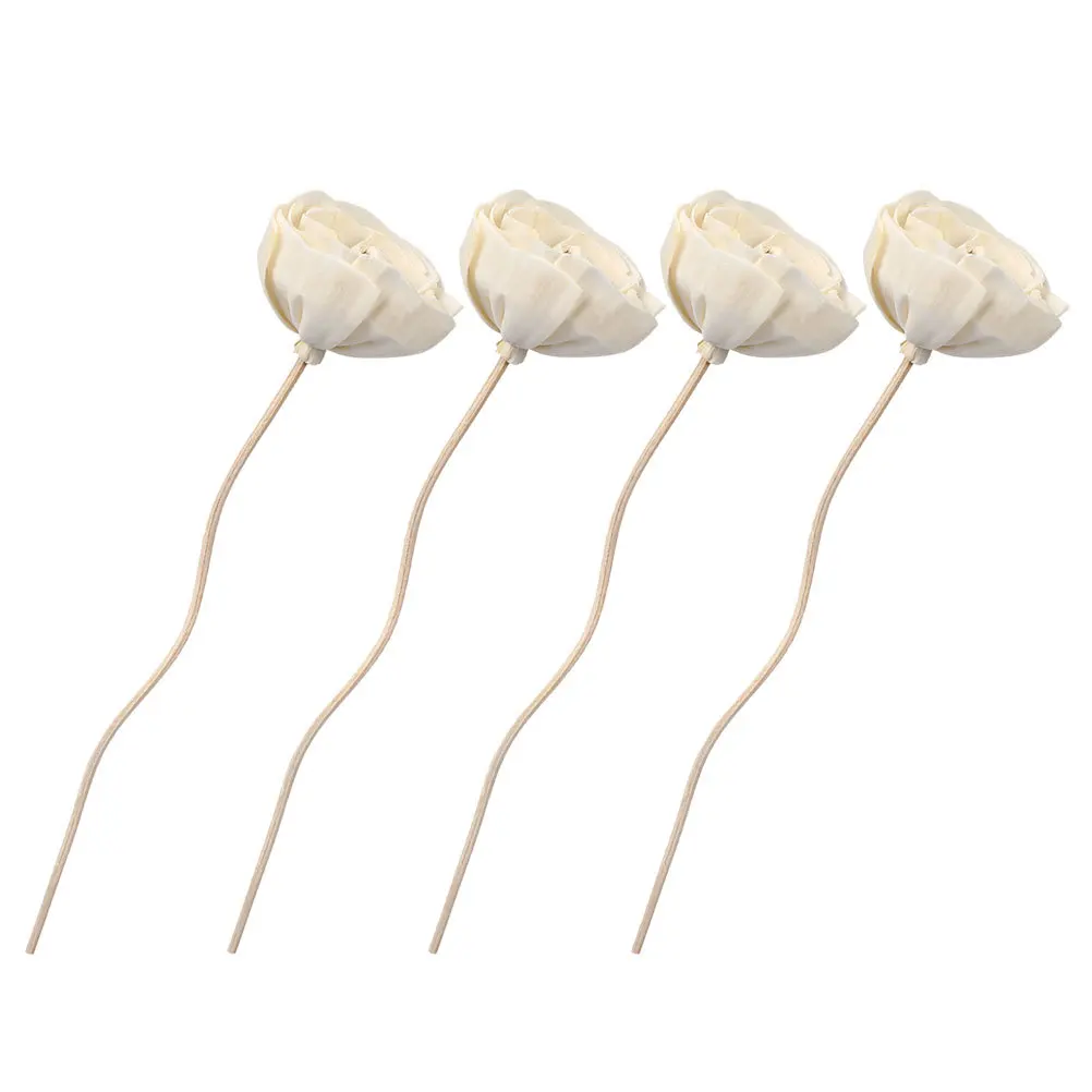 

4pcs Aromatherapy Diffuser Sticks Rattan Reed Diffuser Replaceable Essential Oil Rods For Home Car Office Decor Fragrance