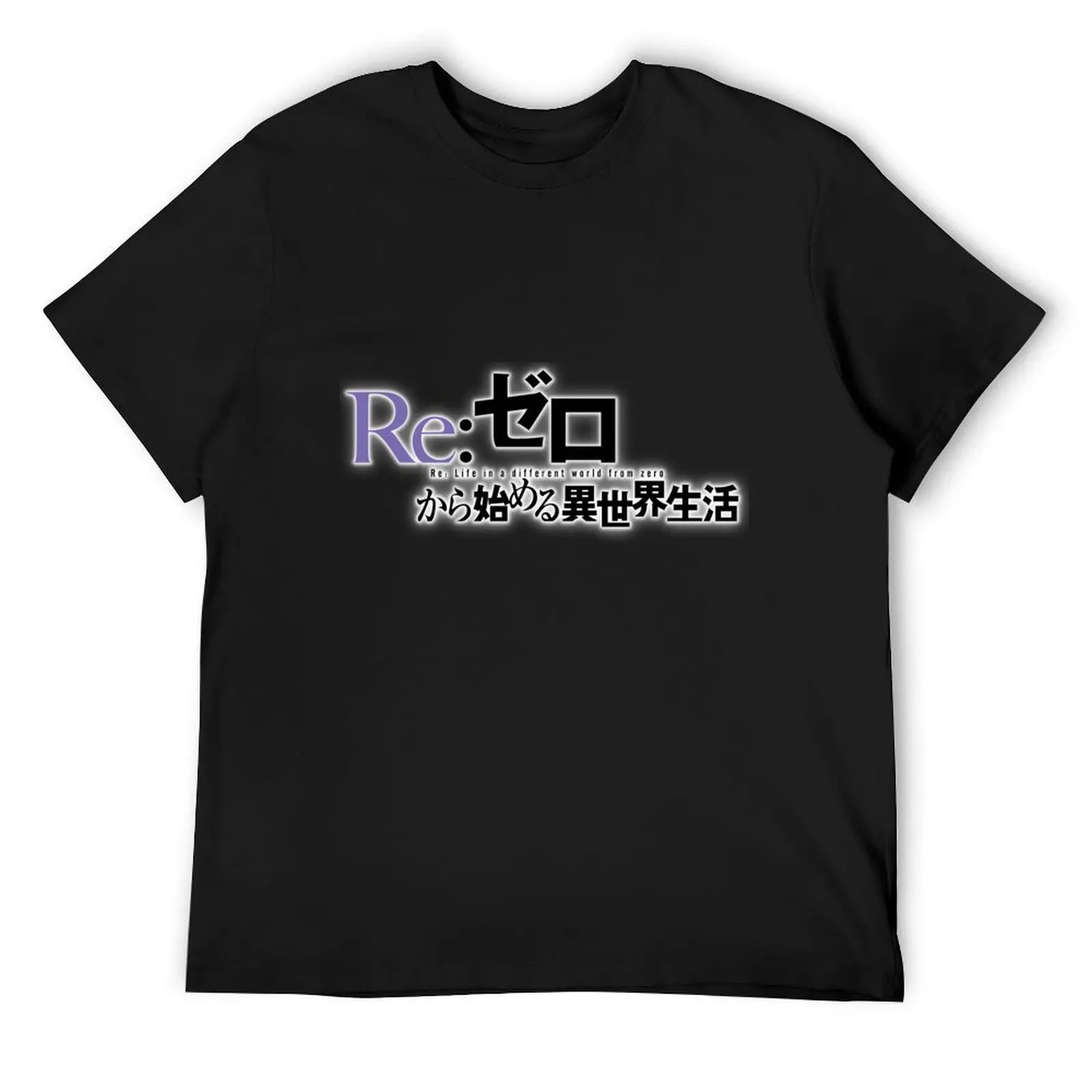

Re:Zero T-Shirt rapper graphic tees blanks anime figures essential t shirt anime shirts men