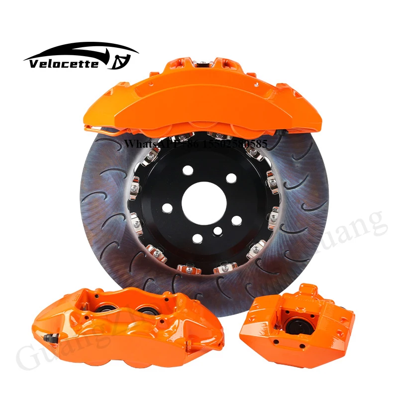 

Refit Upgrade GT4 Rear 4Pot M5 Front 6 Pot Brake Kit Big Brake Caliper Kit for Honda CRV Accord Civic M5 M3 M2 E87 3 Series