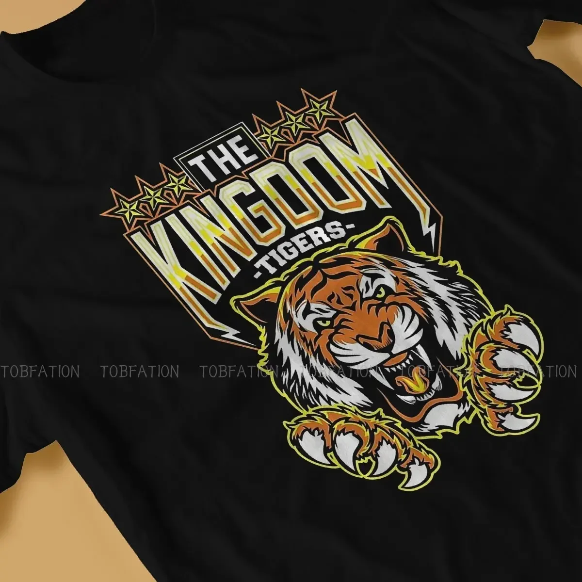 The Kingdom Shiva Tiger The Walking Dead Rick TV T Shirt Classic Teenager Gothic Big size O-Neck TShirt Top sell  Harajuku Men's