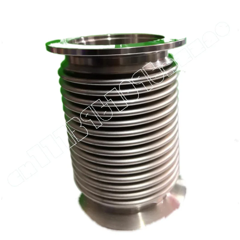 

304 Stainless Steel Vacuum Bellows KF Quick-loading Flange Metal Hose KF25-500mm
