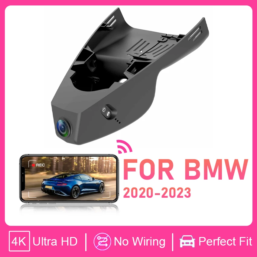 

Plug and Play Dash Cam 4K for BMW i4 2023/318 g21 2021/x5 g05 2020-2023/x7 2022/240I G42 2022,Perfect OEM Look Dashcam for BMW