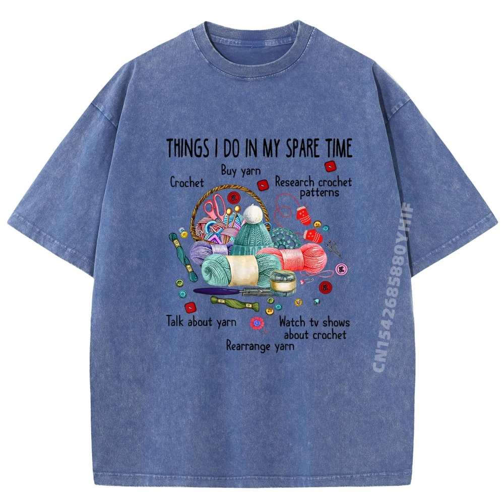 

Вещь, я занимаюсь в моем запасном времени, вязаная крючком, простая рубашка, сумасшедшая забавная рубашка, мужская классическая стираная одежда