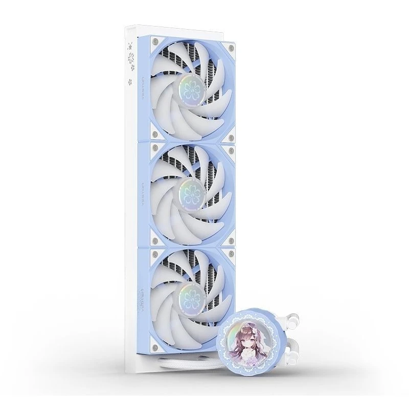 

360ARGB integrated water-cooled cpu radiator desktop computer luminous fan