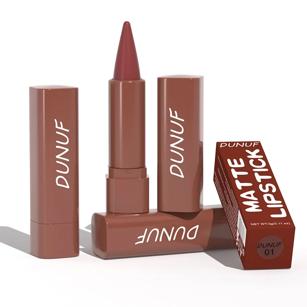 9 Colors Gradient Matte Lip Liner Waterproof Non-Sticky Velvet Lipstick Black Brown Contouring Tint Crayon Lip Makeup