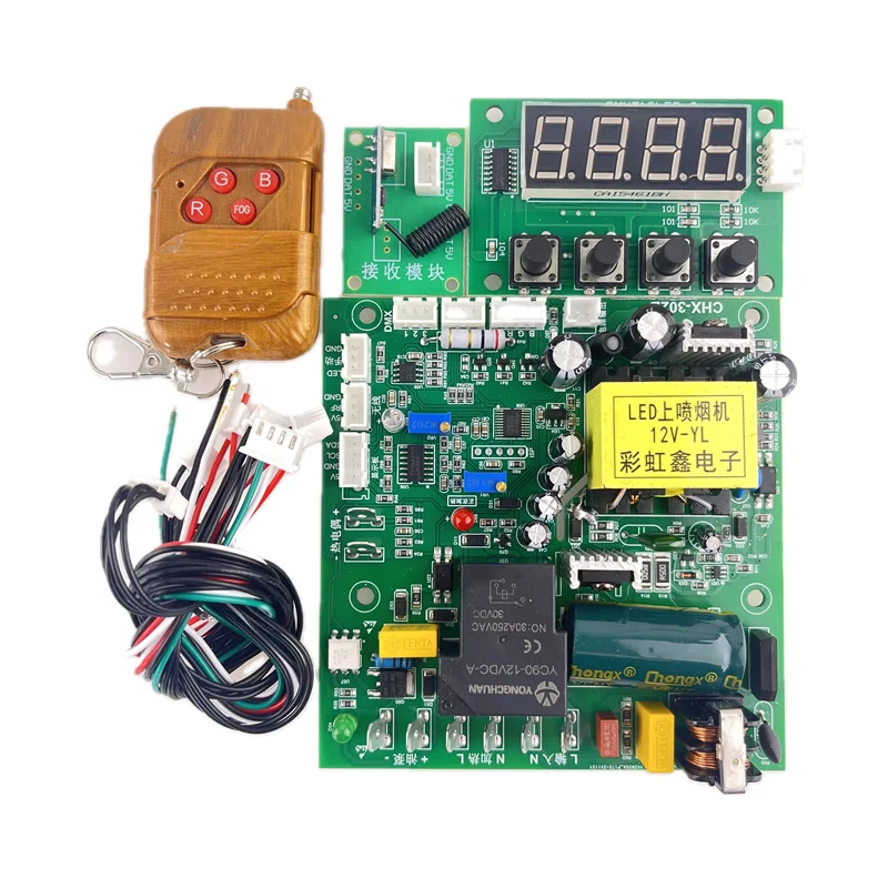 CHX302B 1500W LED Fog Machine Circuit Board: Precision - Engineered Smoke Machine Main PCB System Board