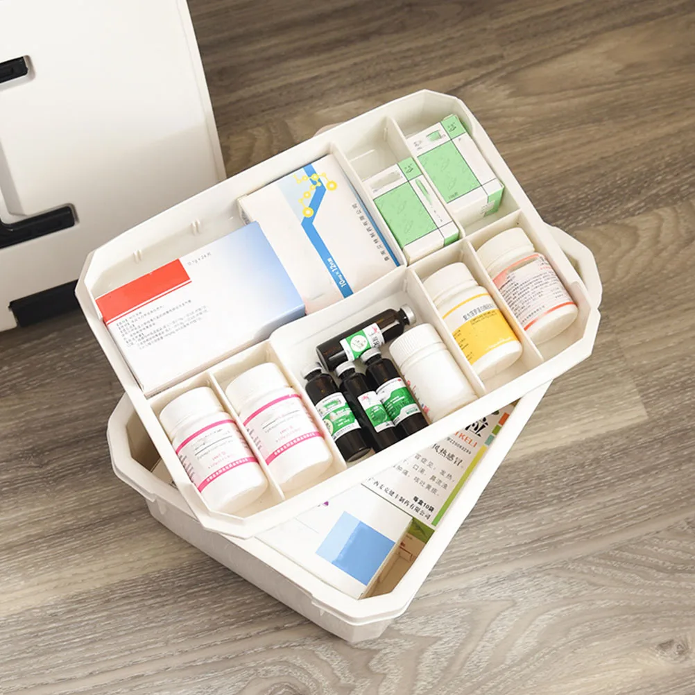 

1 шт. универсальный контейнер для хранения аптечек с ручкой для семейного бизнеса на открытом воздухе портативный аптечка