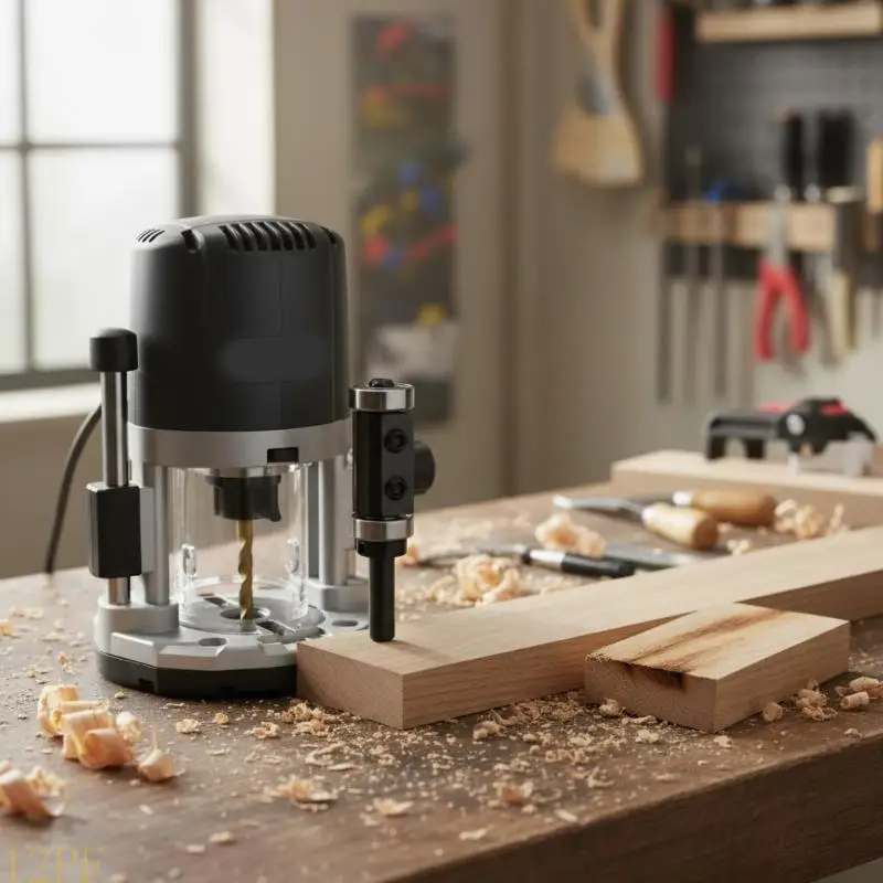 12PF Double Bearing Trimming Cutter Replaceable Head Alloy Milling Tool For Woodworking